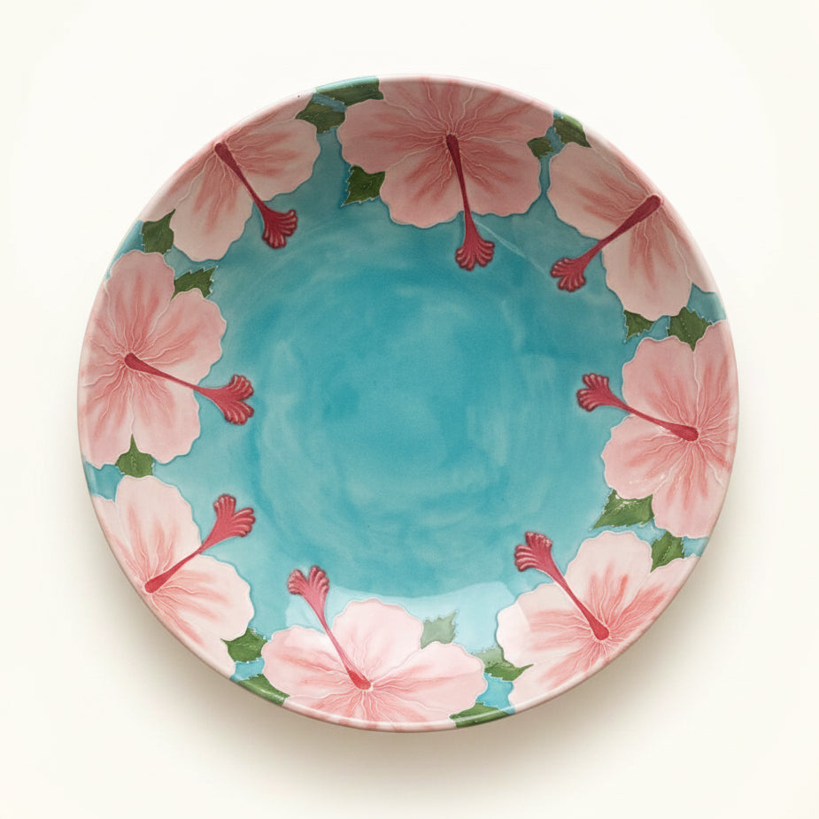 Hibiscus Everyday Serving Bowl
