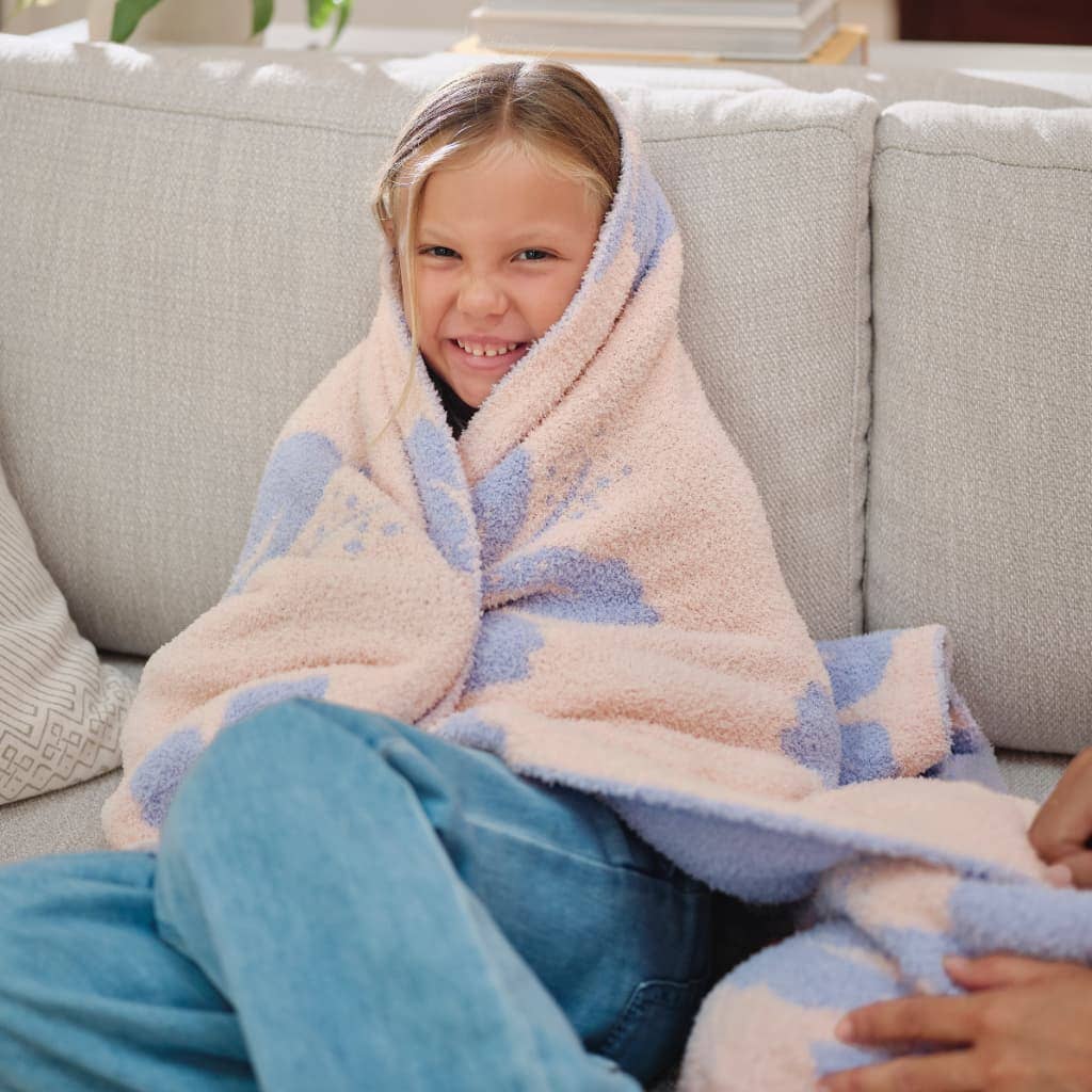 Hibiscus Lullaby Little Bliss Blanket