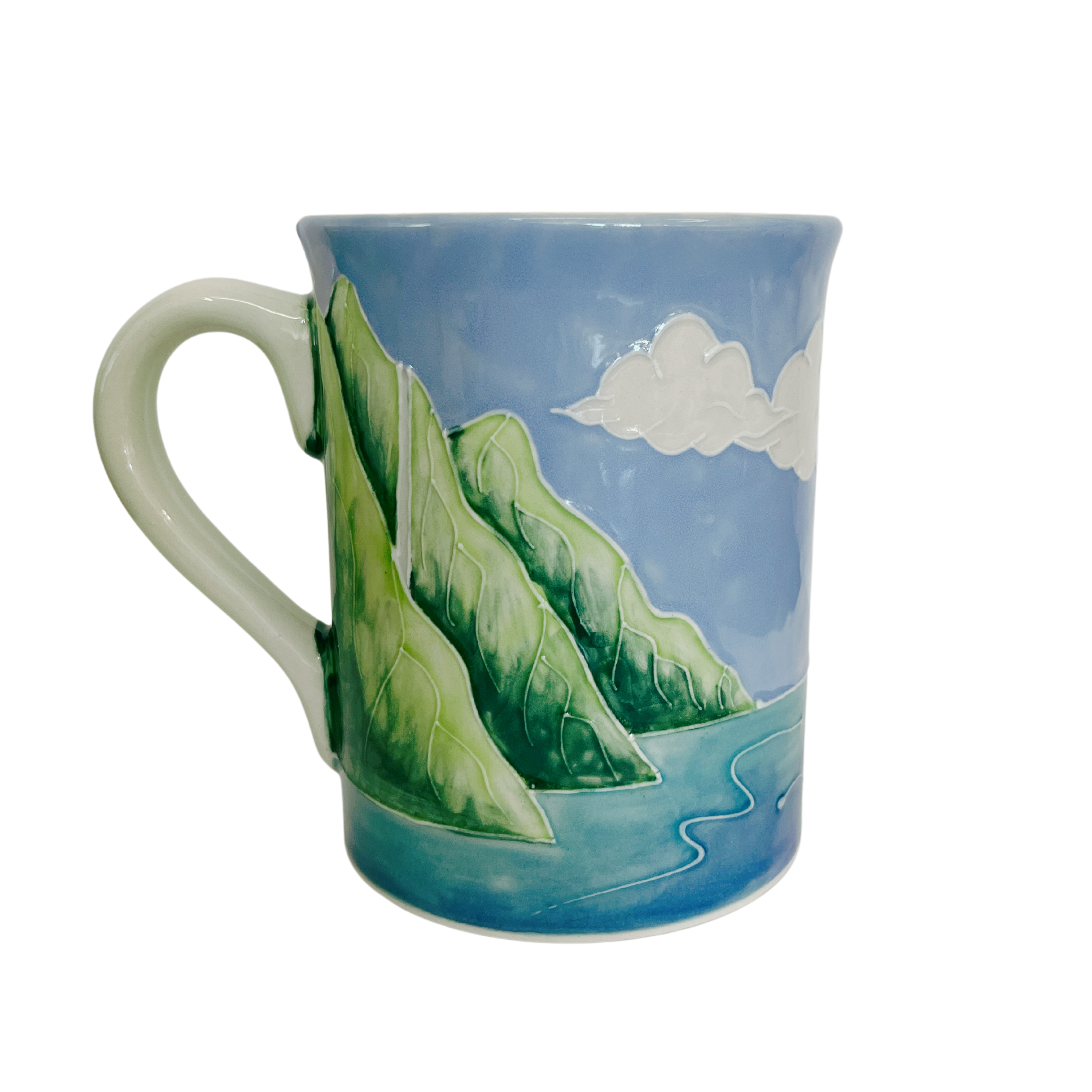 Beer Mug 24 oz. Tapa Honu – Banana Patch Studio