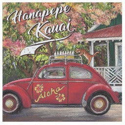 Aloha Bug Cork Coaster
