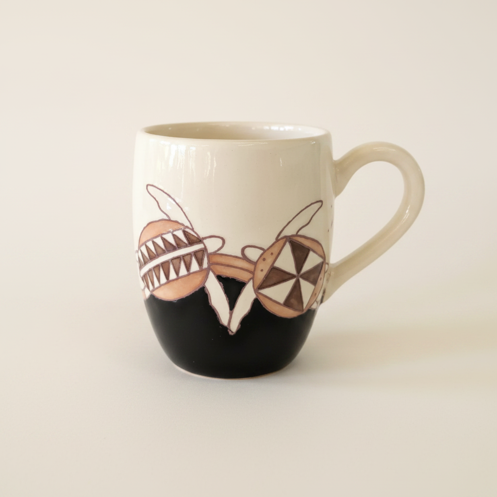 Barrel Mug Tapa Honu