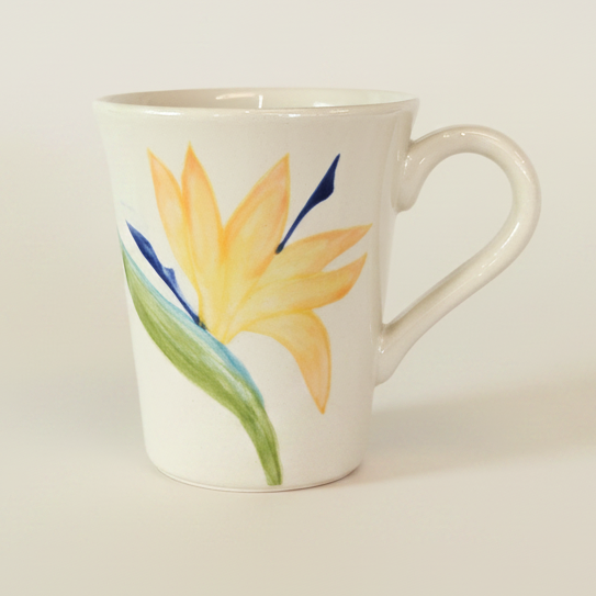 Flare Mug Tropical Flower