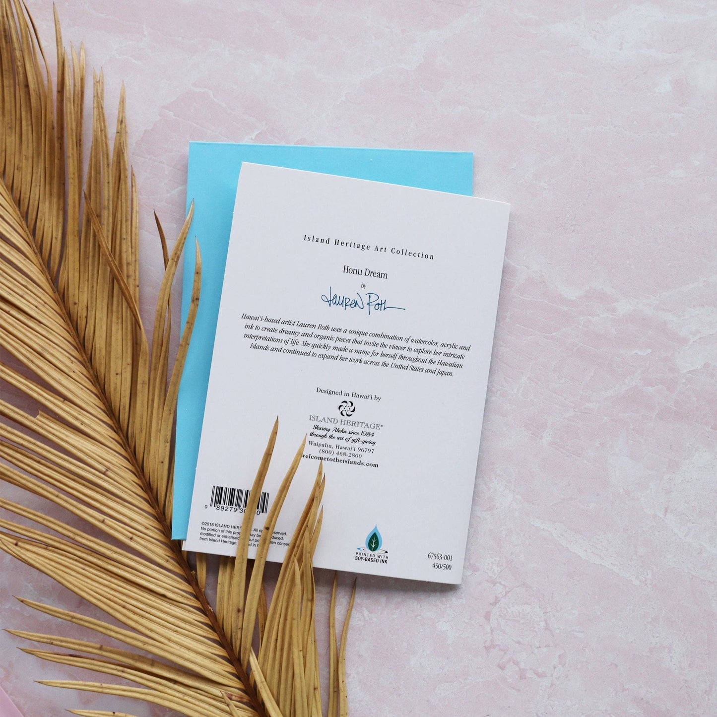 Glitter Honu Card