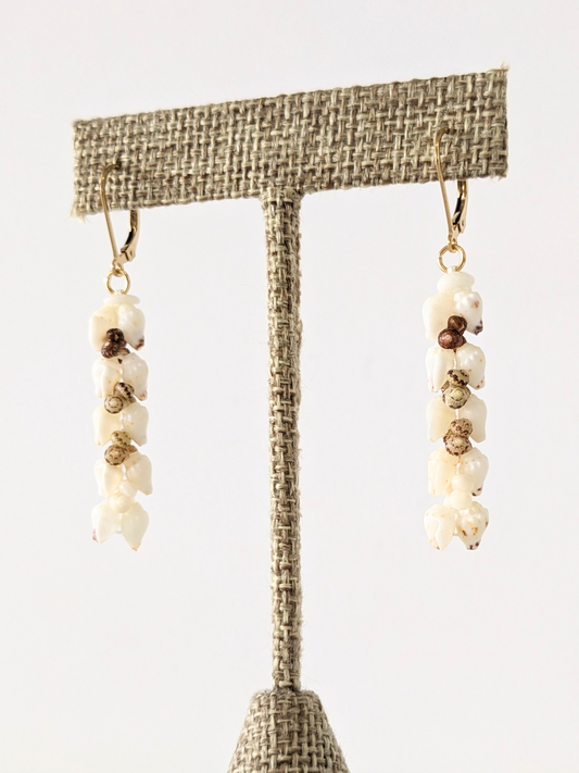 1 1/2” Heliconia Dangle Earrings
