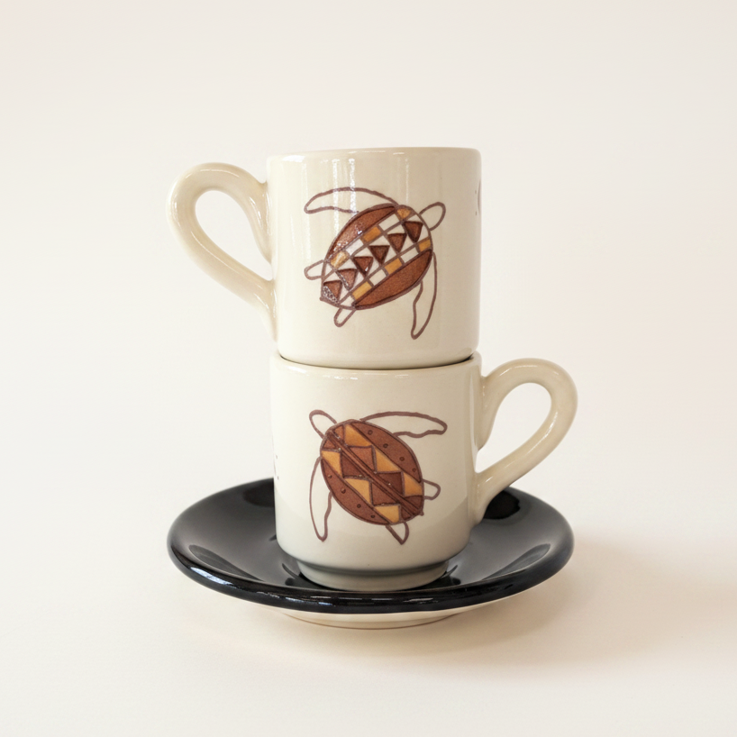 Espresso Cup with Saucer Tapa Honu