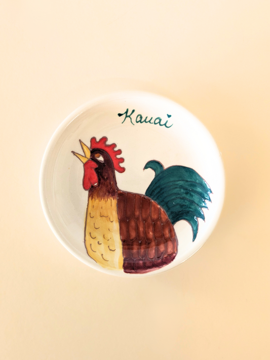 Trinket Dish Kauai Rooster