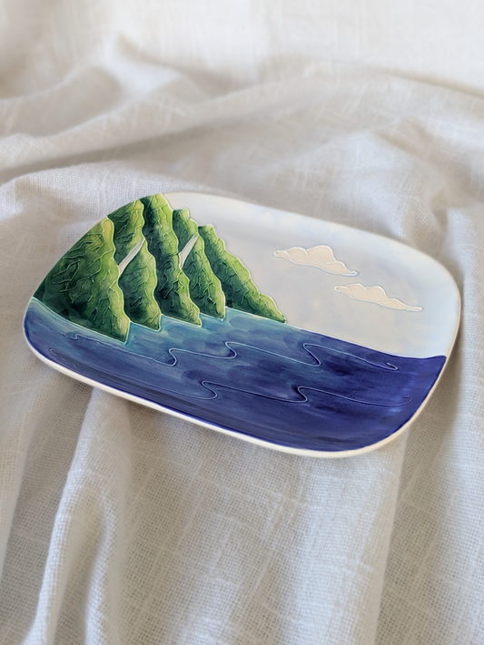 Squircle Platter Na Pali
