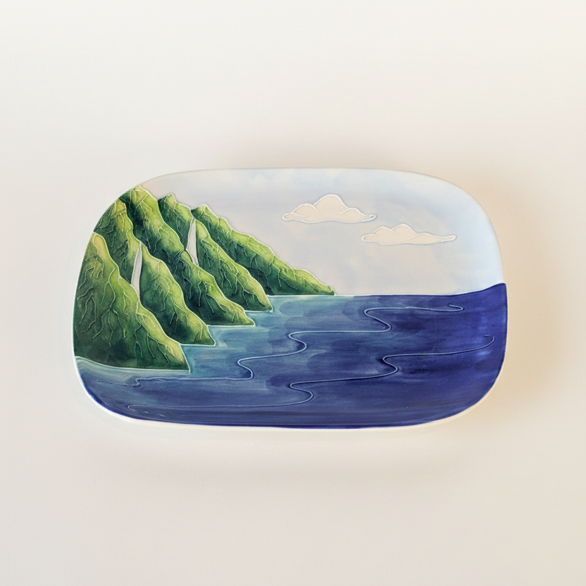 Squircle Platter Na Pali