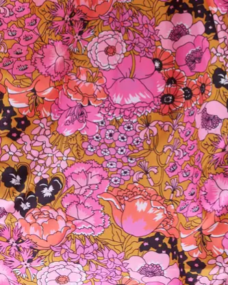 Hawaii Printed Maxi Dress Pink