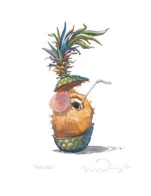 WM Pineapple Assorted 11x14 Prints