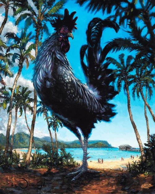 WM Roosters Art Print 11x14 Assorted