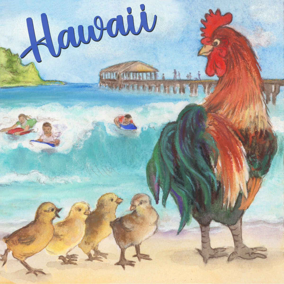 Hanalei Bay Rooster Coaster