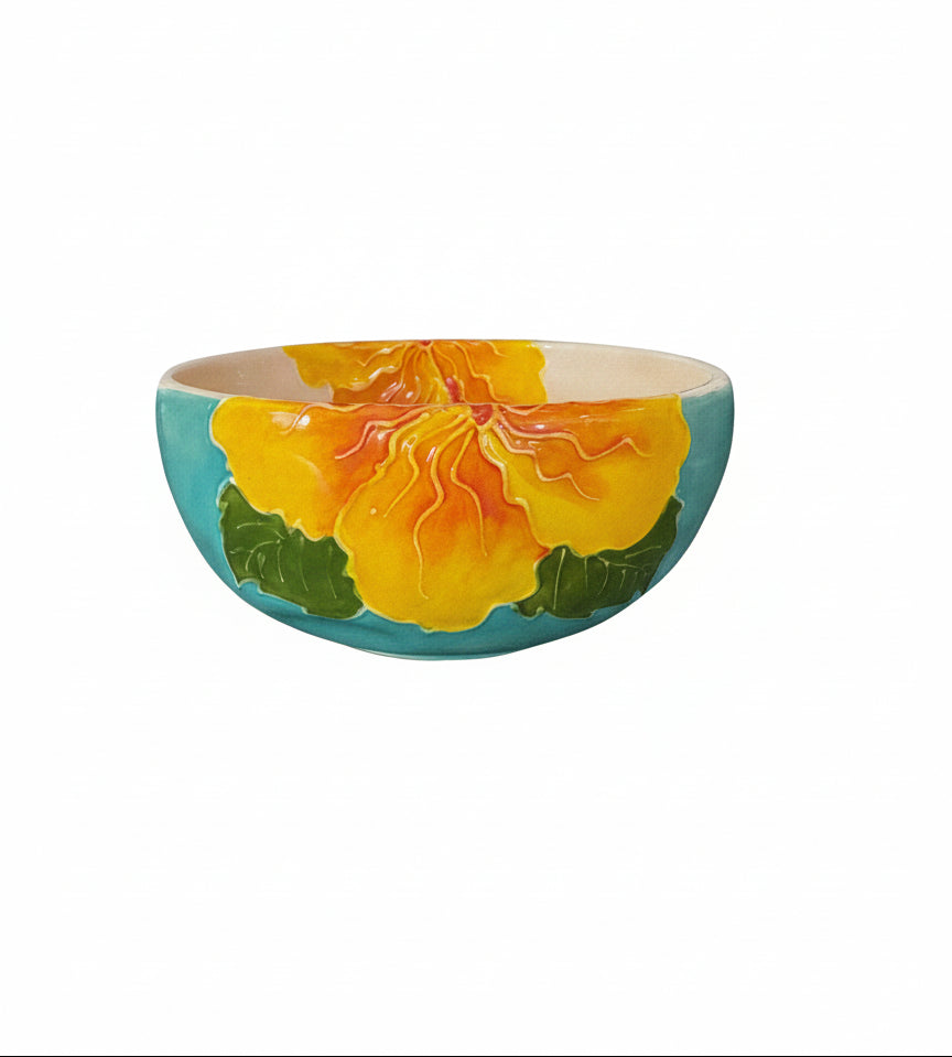 Hibiscus Cereal Bowl