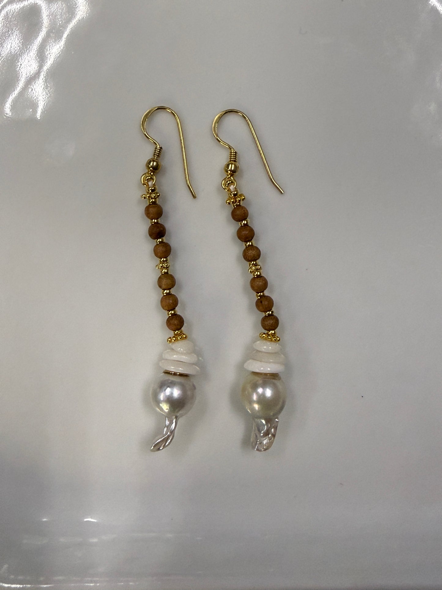 Akoya Hanedama Pearl Earrings