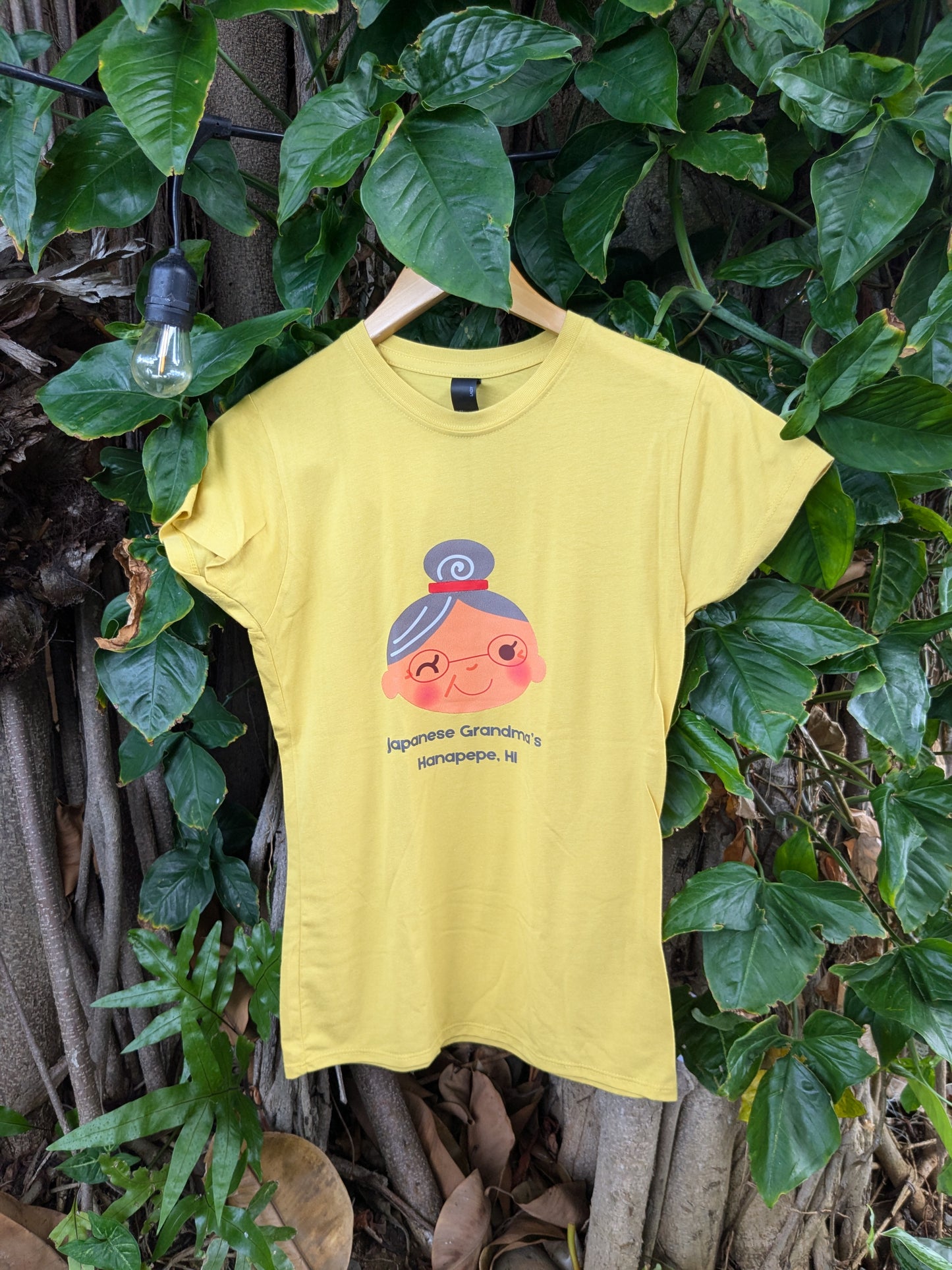 JGC Ladies Logo T Shirt- Mustard Yellow