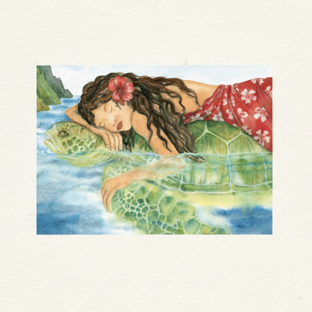 Lau Kia Greeting Card