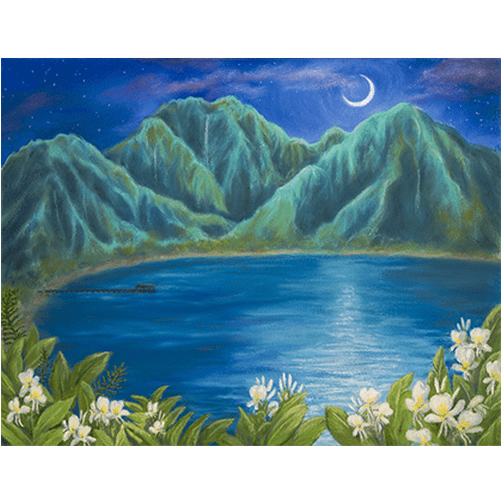 Hanalei Moon Giclée