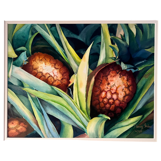 Three Pineapples (Giclée)