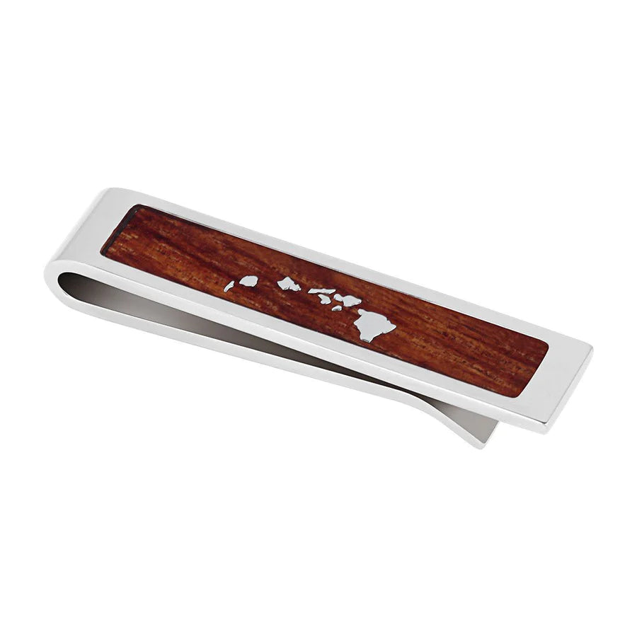 Hawaiian Koa Wood Tie Bar