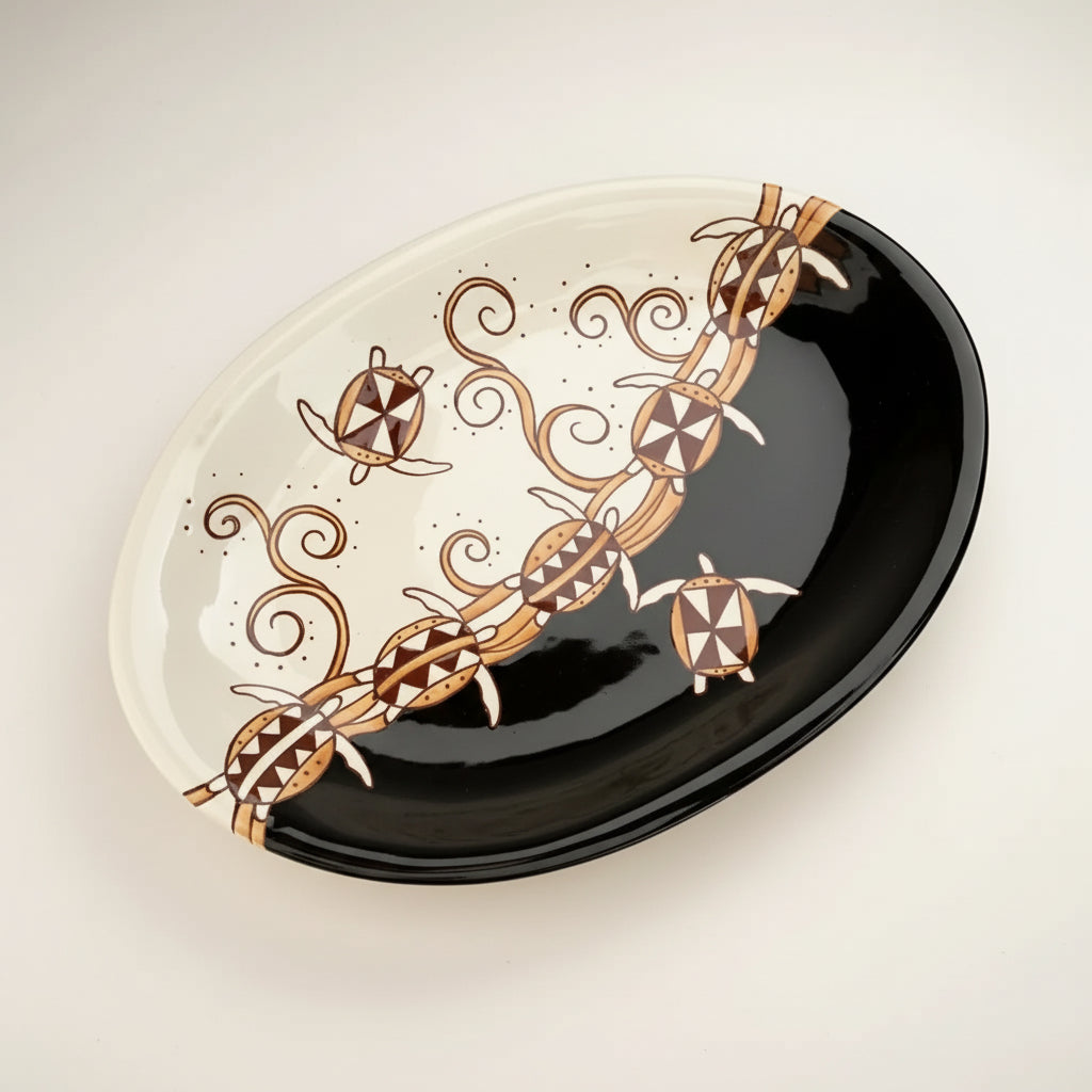Oval Coupe Platter TH