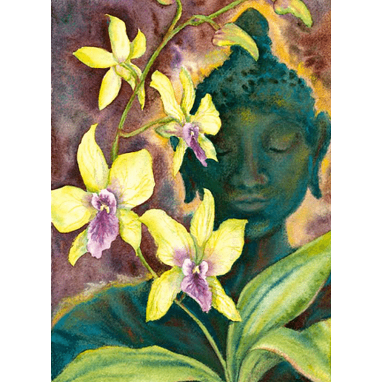 Bronze Buddha Print