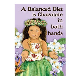 Keiki Chocolate Magnet