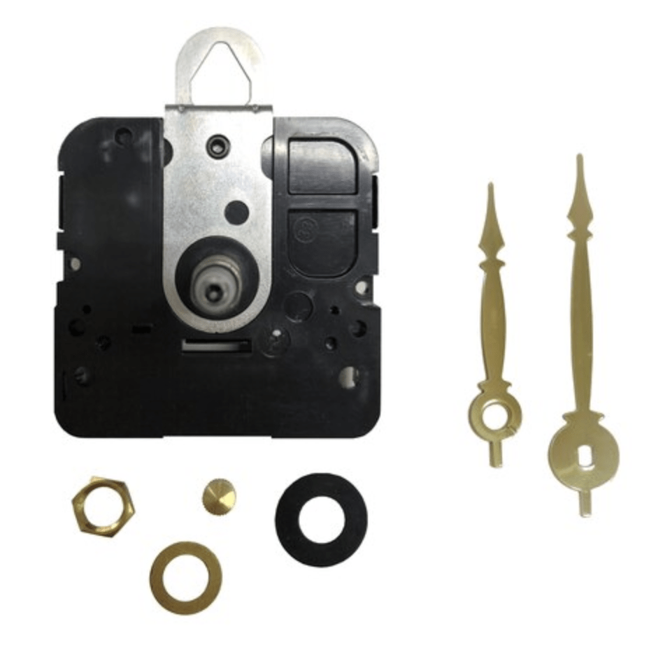 Lg. Quartz Tile Clock Replacement Motor Kit Gold