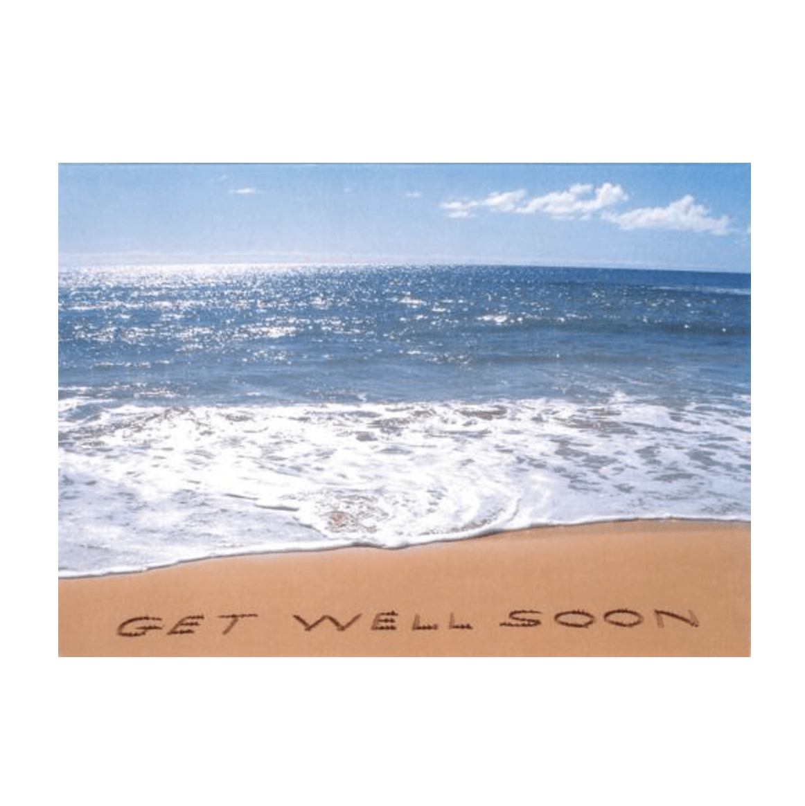 Get Well Soon (Shipwreck's Beach) Greeting Card