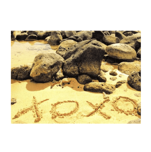 Kisses and Hugs (Baby Beach) Greeting Card