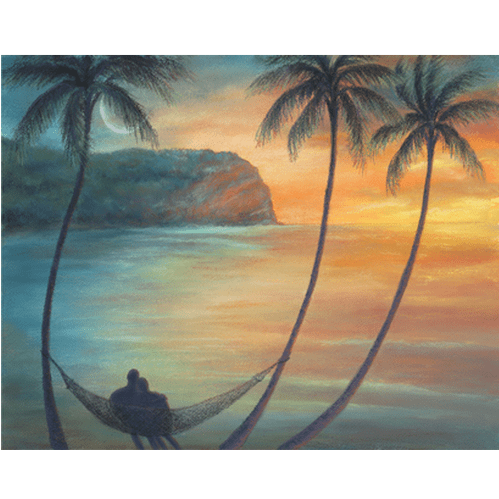 Moonrise at Shipwrecks Giclée