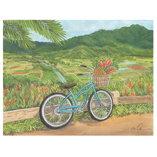 Hanalei Overlook Print