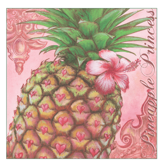 Pineapple Princess Print