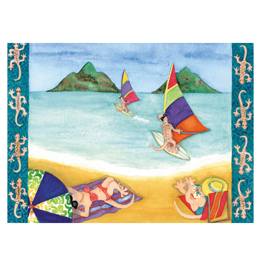 Windsurfing Geckos