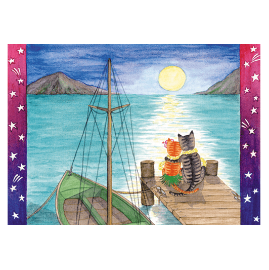 Lahaina Moon Print