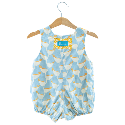 Cotton Romper | Heliconia Alpine