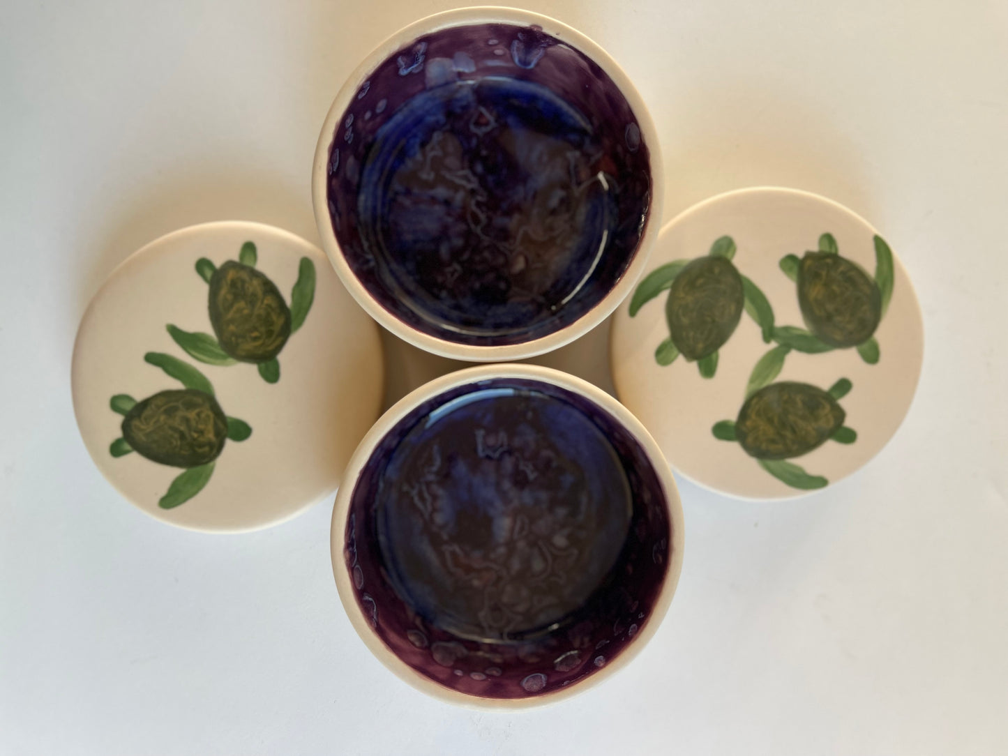 Celadon Honu Treasure Box