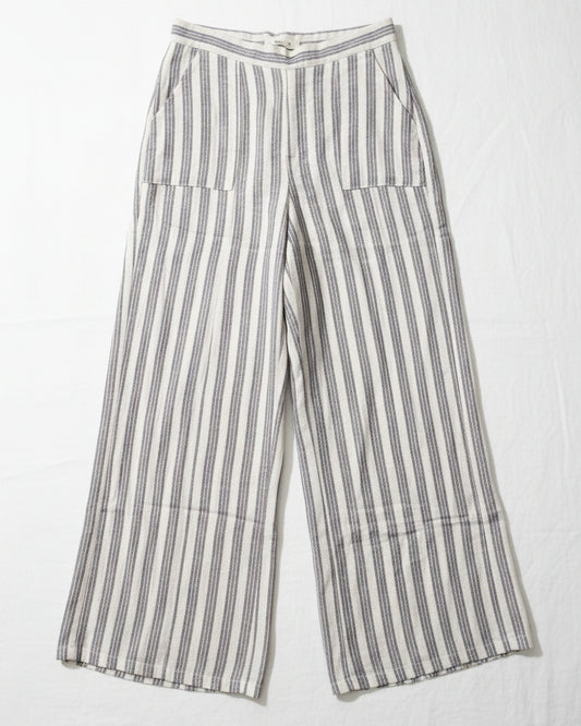 striped pants on a white background