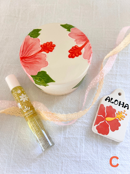 Treasure Box Hibiscus -Mother's Day Special Gift Set