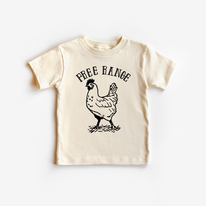 Free Range Chicken | 100% Cotton Baby Bodysuit or Tee
