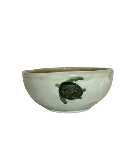 Cottage Bowl- Celadon Turtle