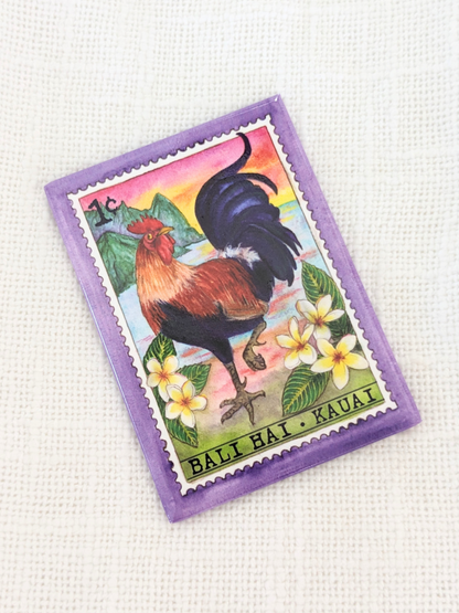 1 Cent Bali Hai Rooster Magnet