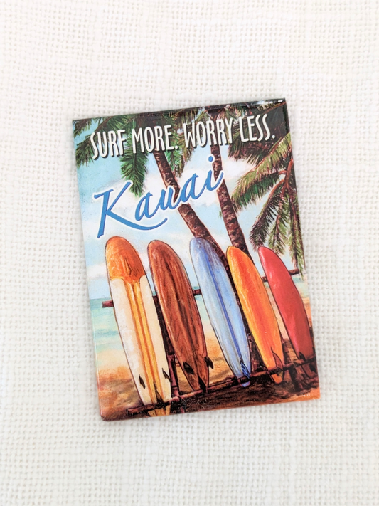 Surf More Magnet
