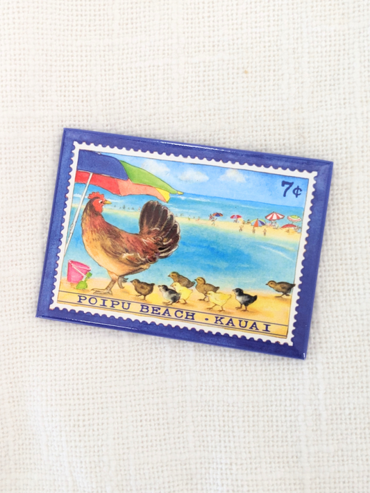 7 Cent Rooster Magnet
