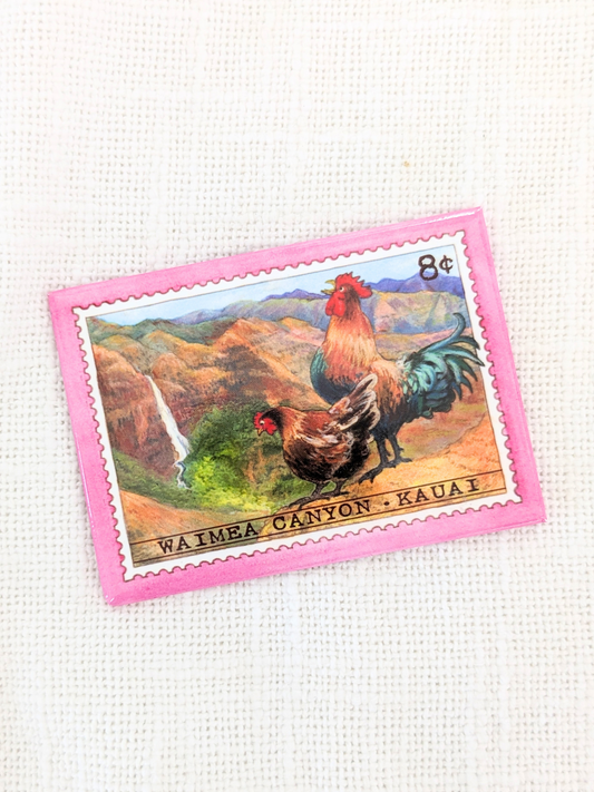 8 Cent Rooster Magnet