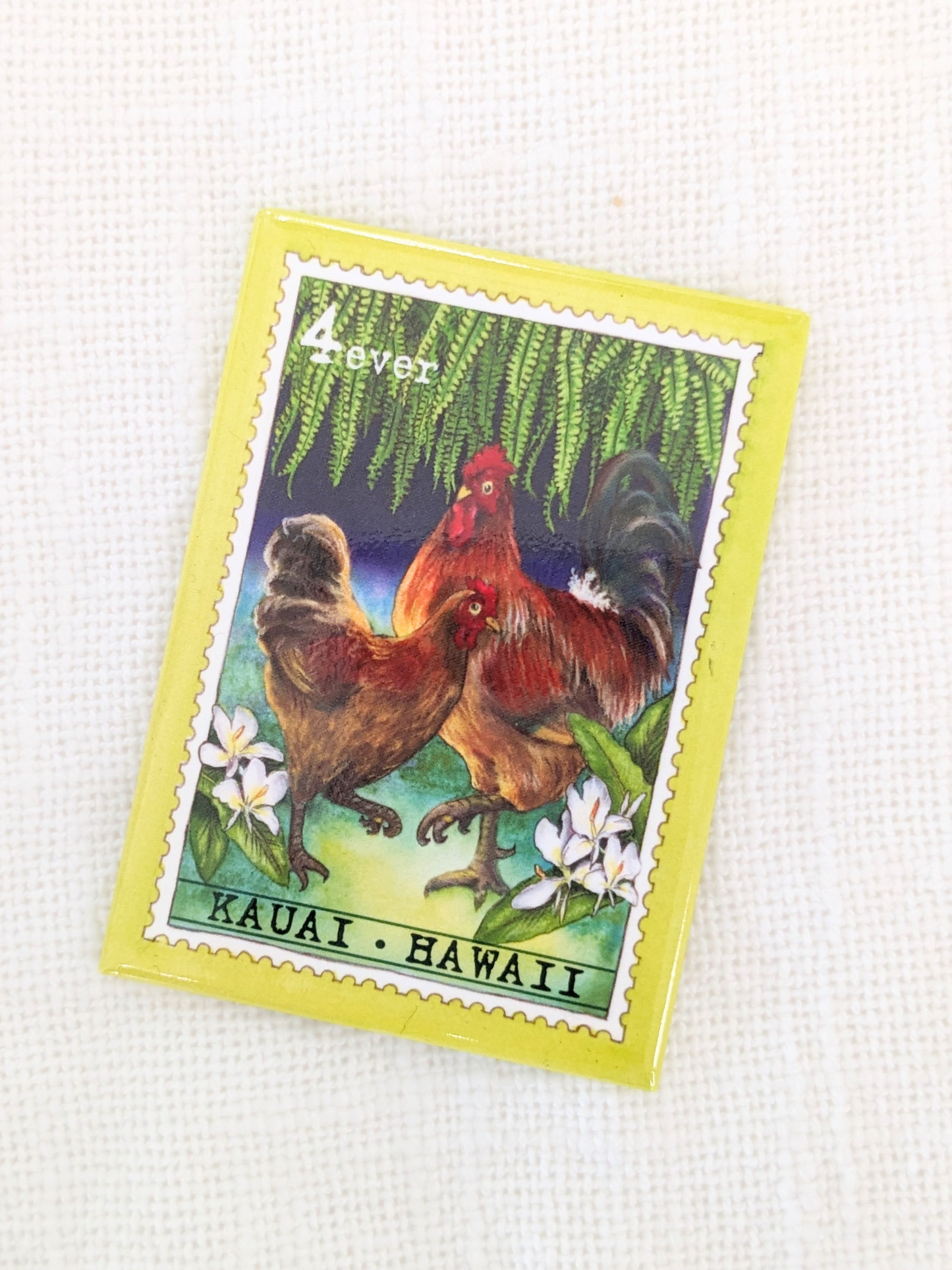 4 Cent Rooster Magnet