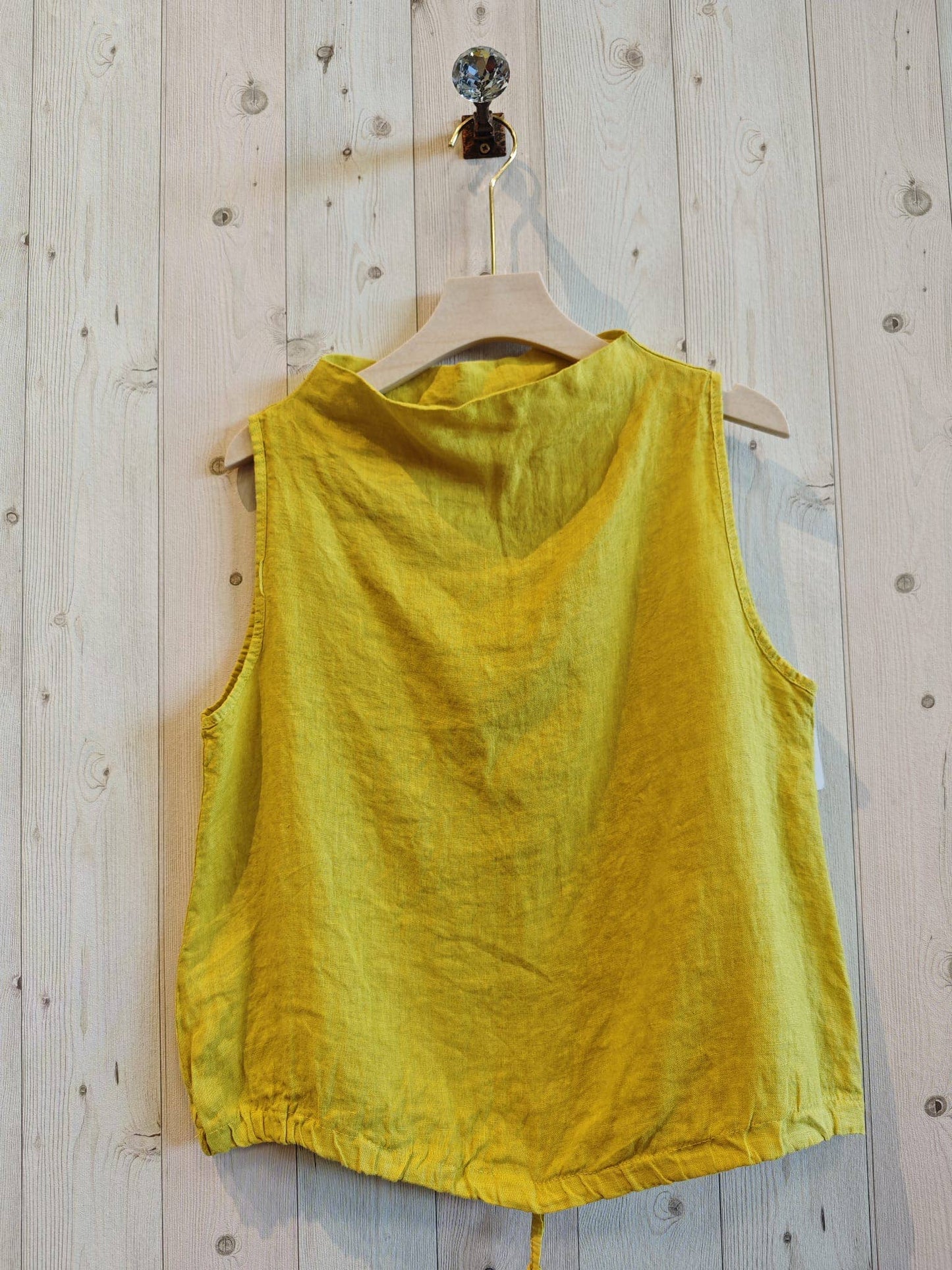 REF 5189 SLEEVELESS BLOUSE 100% LINEN