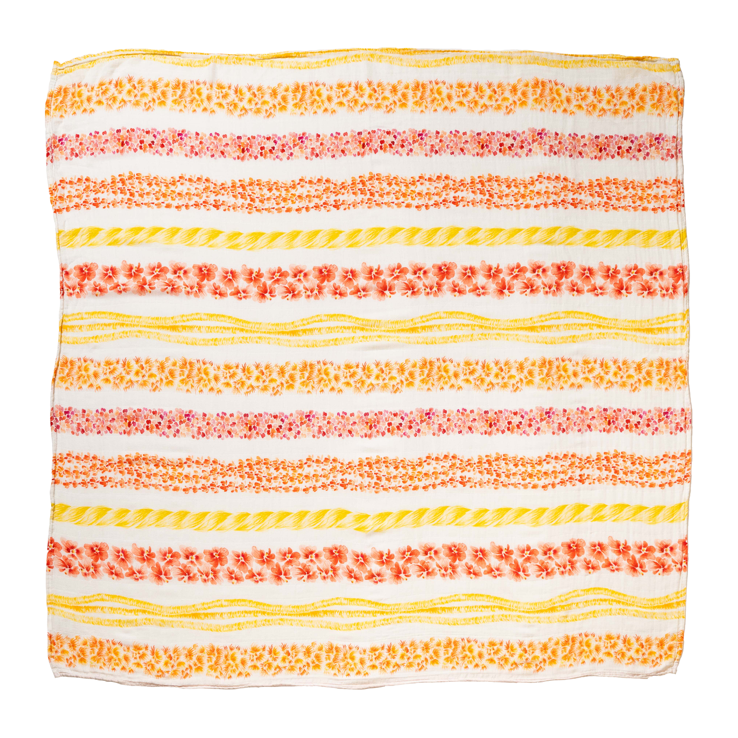 Lei Alaula ʻUlaʻula Kapa Moe - Hawaiian Bamboo Swaddle
