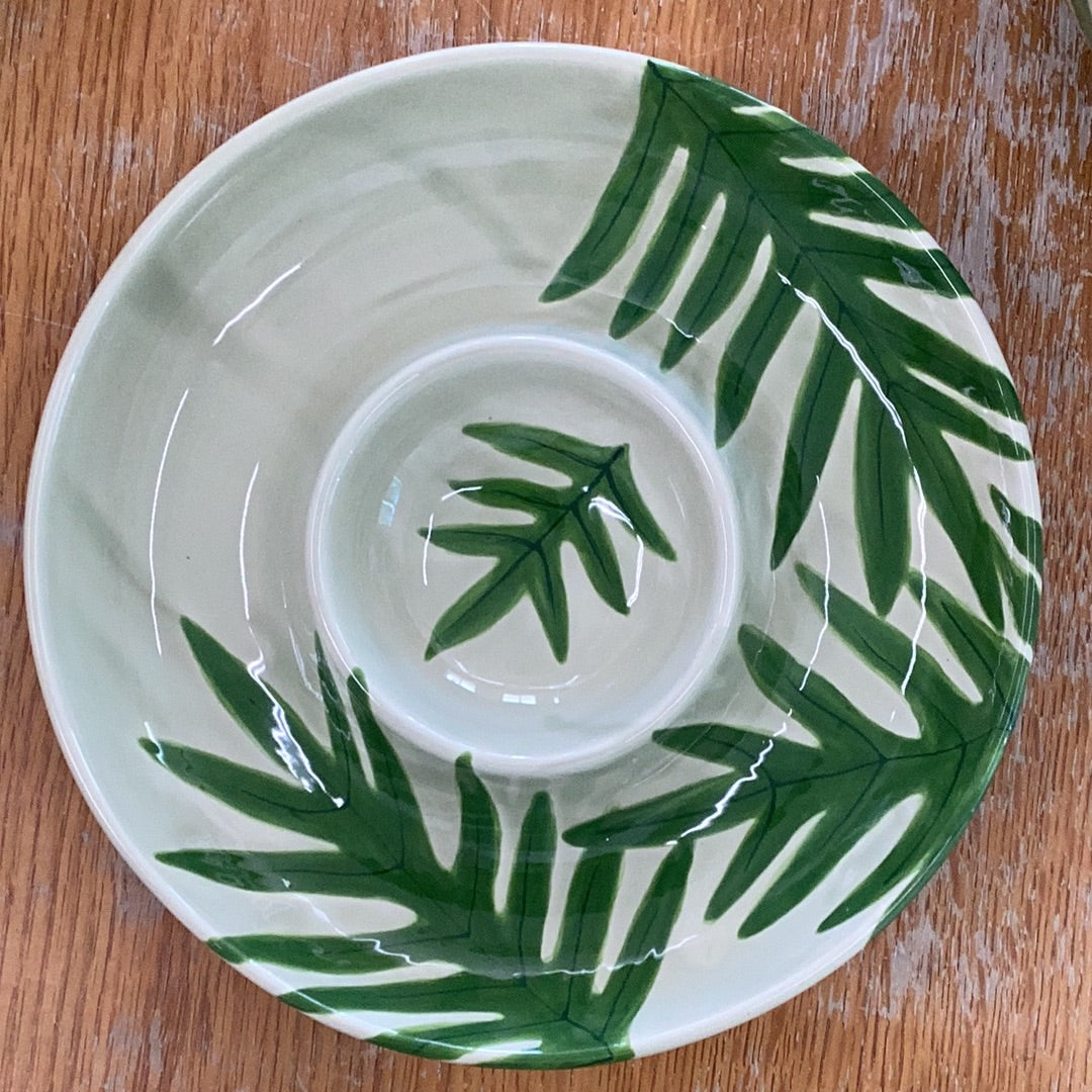 Lauaʻe Fern Chip & Dip Platter