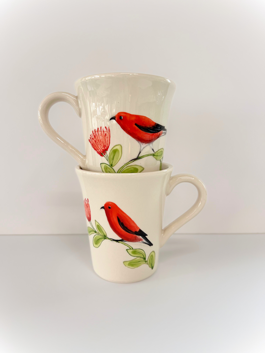 Flare Mug Ohia Lehua Apapane