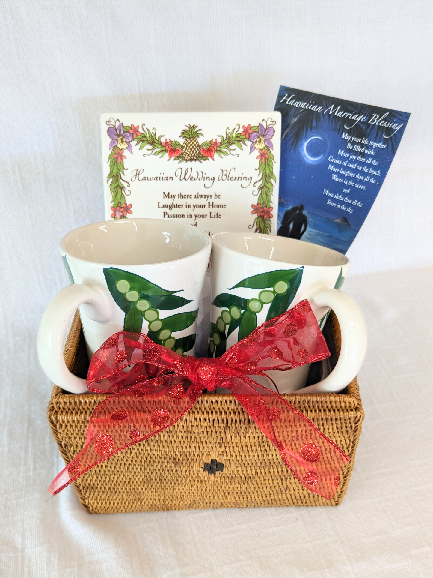 Hawaiian Wedding Mug Gift Set